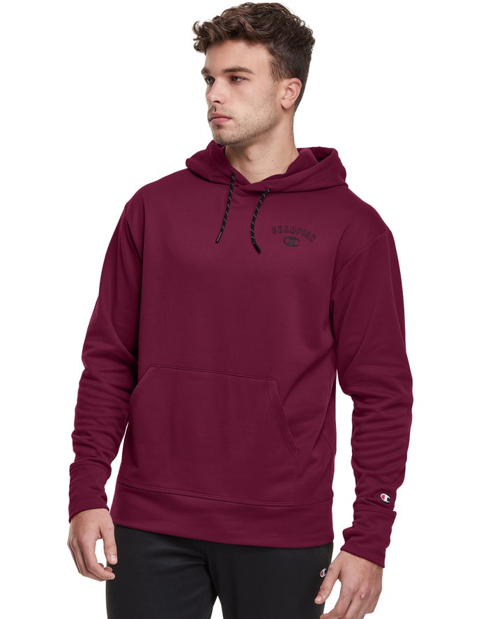 Sudadera Con Capucha Champion Hombre - Game Day Block Arch Logo ( Moradas ) 0729583-UW